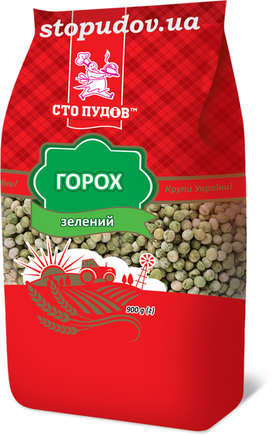 Горох колотий зелений