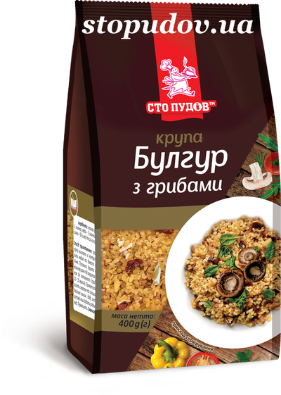 Булгур с грибами