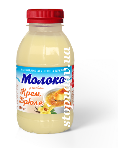 Condensed milk, crème brûlée flavour, 0.38 kg