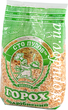 Горох подріблений 