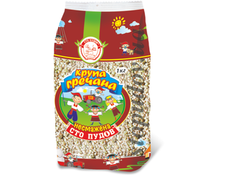 Крупа гречневая нежареная, 1 кг