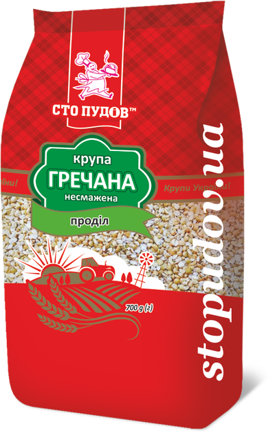 Крупа гречневая нежареная дробленая, 0,7 кг