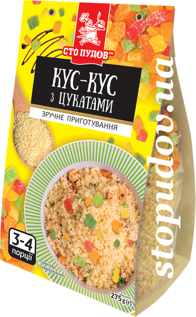 Кус-кус з цукатами
