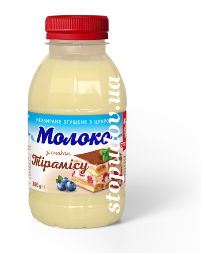 Condensed milk, tiramisu flavour, 0.38 kg