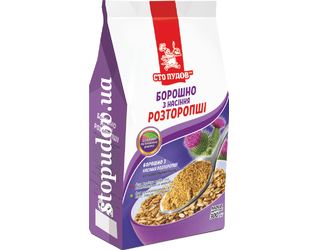 Milk thistle seed flour