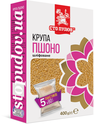 Millet in boiling bags, 5*80g