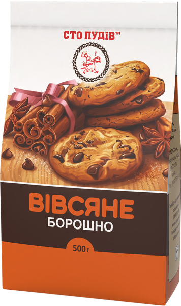 Борошно вівсяне — для домашньої випічки, сніданків та улюблених рецептів