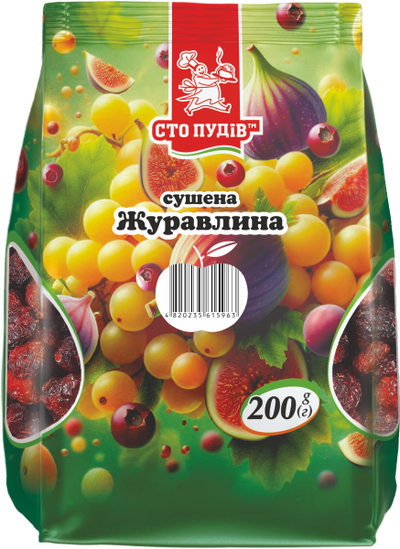 Сушена журавлина — ягідний акцент для сніданків, граноли та десертів